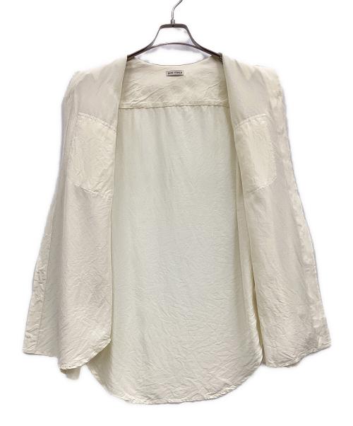 Bon Vieux（ボンビュー）Bon Vieux (ボンビュー) シルクシャツ ベージュ サイズ:Lの古着・服飾アイテム