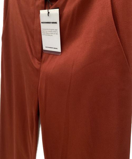 T by ALEXANDER WANG（ティーバイアレキサンダーワン）T by ALEXANDER WANG (ティーバイアレキサンダーワン) スラックス レッド サイズ:XS 未使用品の古着・服飾アイテム