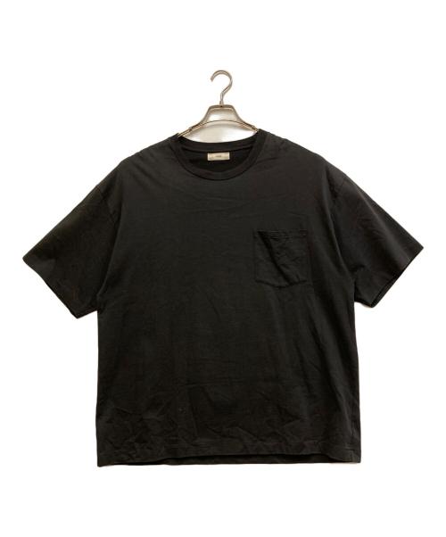 UNFIL（アンフィル）unfil (アンフィル) ドライタッチジャージーポケットTシャツ ブラック サイズ:5の古着・服飾アイテム