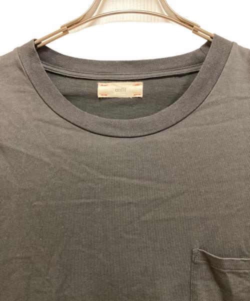 UNFIL（アンフィル）unfil (アンフィル) ドライタッチジャージーポケットTシャツ ブラック サイズ:5の古着・服飾アイテム
