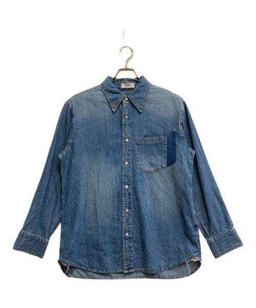 COLLAGE GALLARDAGALANTE（コラージュ ガリャルダガランテ）COLLAGE GALLARDAGALANTE (コラージュ ガリャルダガランテ) Q.anosデニムシャツ インディゴ サイズ:SIZE Freeの古着・服飾アイテム