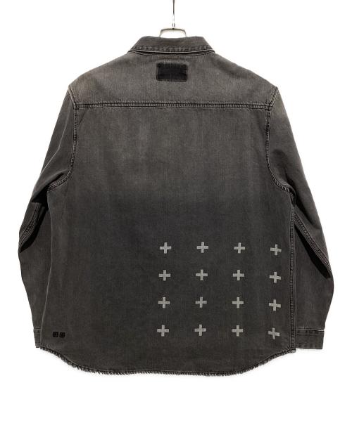 Ksubi（スビ）Ksubi (スビ) デニムオーバーサイズシャツ ブラック サイズ:XXLの古着・服飾アイテム