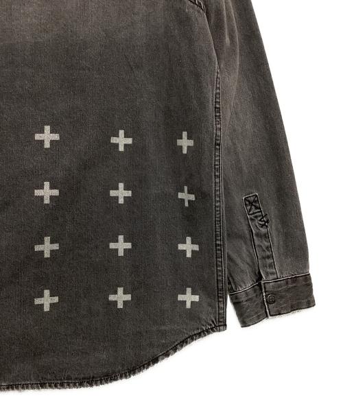 Ksubi（スビ）Ksubi (スビ) デニムオーバーサイズシャツ ブラック サイズ:XXLの古着・服飾アイテム