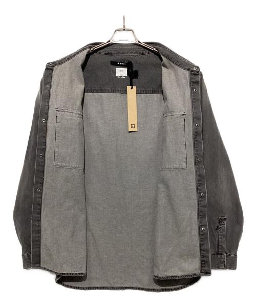 Ksubi（スビ）Ksubi (スビ) デニムオーバーサイズシャツ ブラック サイズ:XXLの古着・服飾アイテム