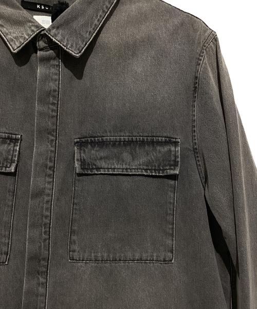 Ksubi（スビ）Ksubi (スビ) デニムオーバーサイズシャツ ブラック サイズ:XXLの古着・服飾アイテム