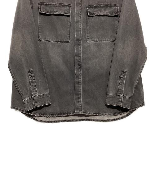 Ksubi（スビ）Ksubi (スビ) デニムオーバーサイズシャツ ブラック サイズ:XXLの古着・服飾アイテム