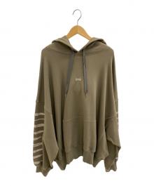 A.F.ARTEFACT（エー.エフ.アーチファクト）の古着「Jumbo Sweat Hoodie」｜オリーブ