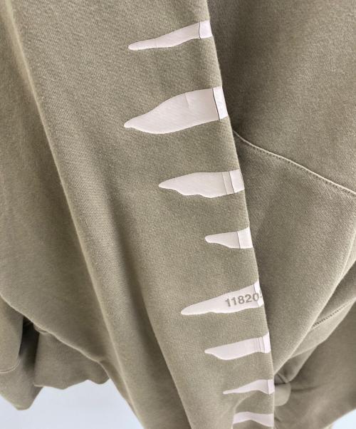 A.F.ARTEFACT（エー.エフ.アーチファクト）A.F.ARTEFACT (エー.エフ.アーチファクト) Jumbo Sweat Hoodie オリーブ サイズ:SIZE3 未使用品の古着・服飾アイテム