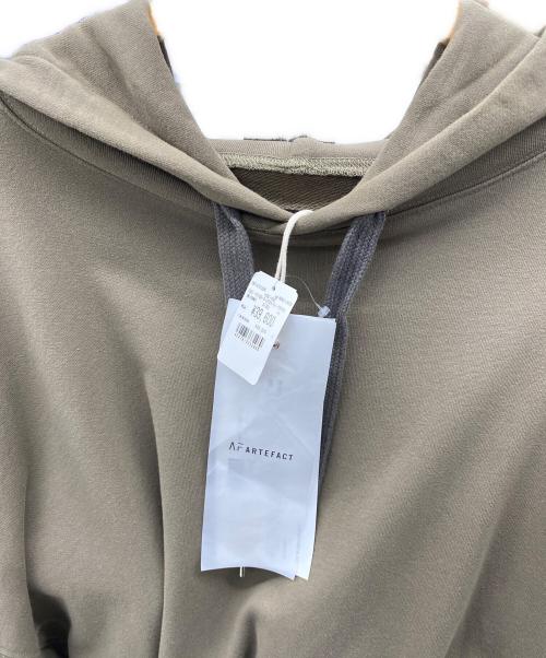 A.F.ARTEFACT（エー.エフ.アーチファクト）A.F.ARTEFACT (エー.エフ.アーチファクト) Jumbo Sweat Hoodie オリーブ サイズ:SIZE3 未使用品の古着・服飾アイテム