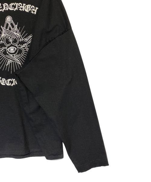 BALENCIAGA（バレンシアガ）BALENCIAGA (バレンシアガ) ダメージ加工スウェット ブラック サイズ:XXSの古着・服飾アイテム