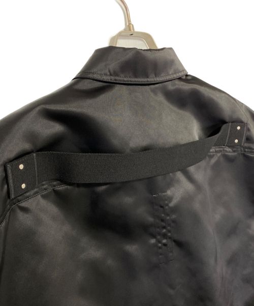 RICK OWENS（リックオウエンス）RICK OWENS (リックオウエンス) SLEEVELESS JUMBO OUTERSHIRT ブラック サイズ:48の古着・服飾アイテム