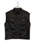 RICK OWENS（リックオウエンス）の古着「SLEEVELESS JUMBO OUTERSHIRT」｜ブラック