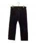 COMME des GARCONS HOMME（コムデギャルソン オム）の古着「コーデュロイパンツ」｜ブラック