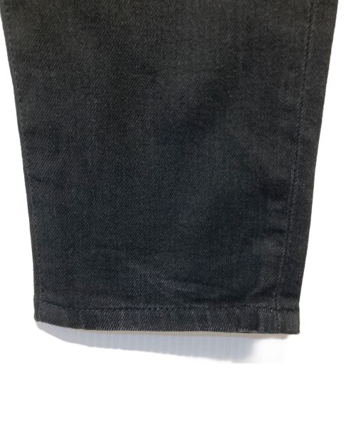 Saint Laurent Paris（サンローランパリ）Saint Laurent Paris (サンローランパリ) ジップフライ ロゴタグスキニーパンツ ブラック サイズ:29の古着・服飾アイテム