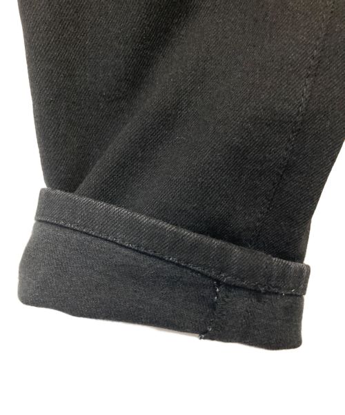 Saint Laurent Paris（サンローランパリ）Saint Laurent Paris (サンローランパリ) ジップフライ ロゴタグスキニーパンツ ブラック サイズ:29の古着・服飾アイテム