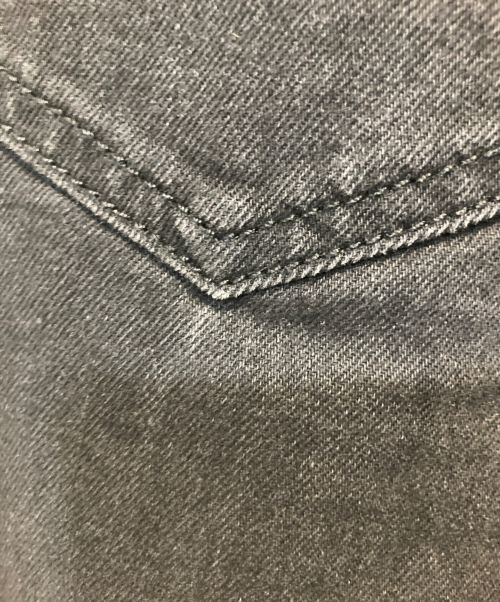 Saint Laurent Paris（サンローランパリ）Saint Laurent Paris (サンローランパリ) ジップフライ ロゴタグスキニーパンツ ブラック サイズ:29の古着・服飾アイテム