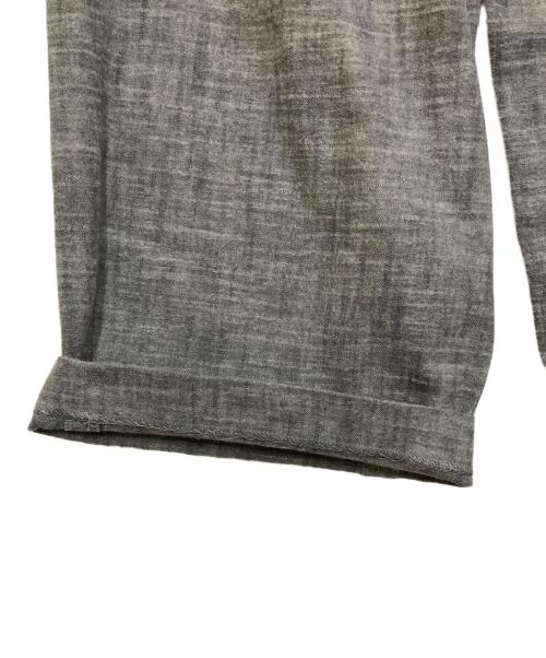 BEARDSLEY（ビアズリー）BEARDSLEY (ビアズリー) 前結びパンツ グレー サイズ:FREEの古着・服飾アイテム