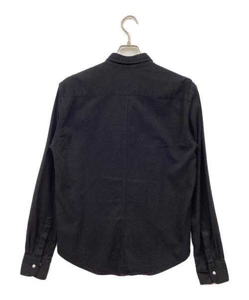 Frank&Eileen（フランクアンドアイリーン）Frank&Eileen (フランクアンドアイリーン) ルークオーバーダイデニムシャツ ブラック サイズ:XSの古着・服飾アイテム