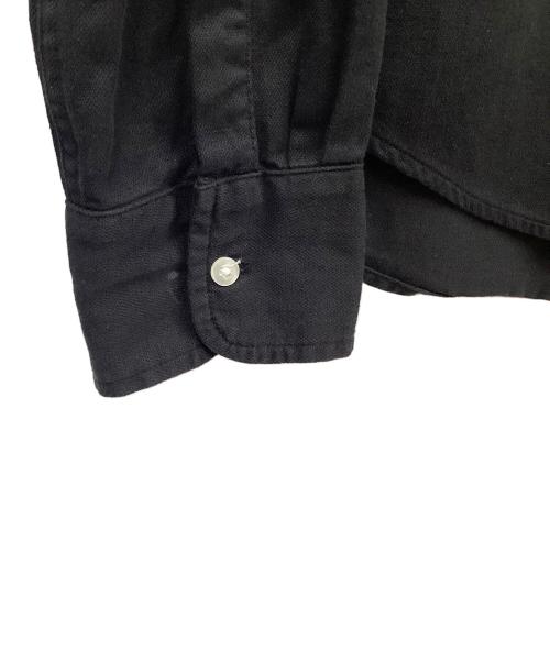 Frank&Eileen（フランクアンドアイリーン）Frank&Eileen (フランクアンドアイリーン) ルークオーバーダイデニムシャツ ブラック サイズ:XSの古着・服飾アイテム