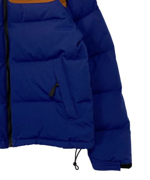THE NORTH FACE（ザ ノース フェイス）THE NORTH FACE (ザ ノース フェイス) GUCCI (グッチ) ダウンジャケット ブルー×ブラウン サイズ:Mの古着・服飾アイテム