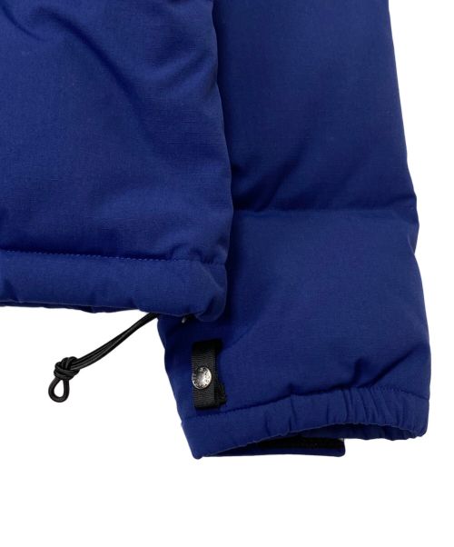 THE NORTH FACE（ザ ノース フェイス）THE NORTH FACE (ザ ノース フェイス) GUCCI (グッチ) ダウンジャケット ブルー×ブラウン サイズ:Mの古着・服飾アイテム