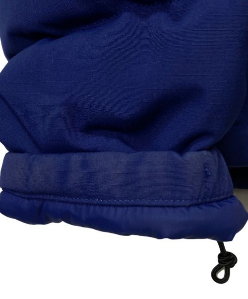 THE NORTH FACE（ザ ノース フェイス）THE NORTH FACE (ザ ノース フェイス) GUCCI (グッチ) ダウンジャケット ブルー×ブラウン サイズ:Mの古着・服飾アイテム