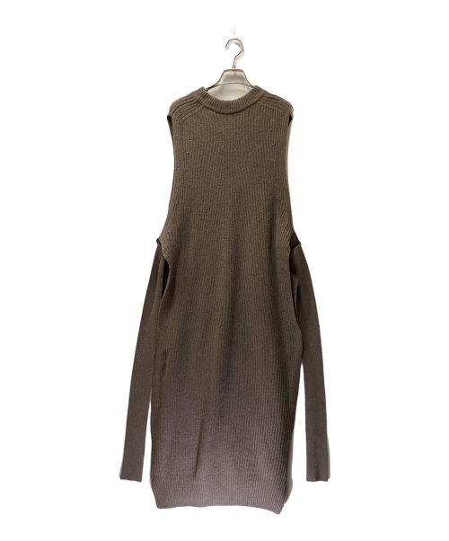 MONCLER（モンクレール）MONCLER (モンクレール) HYKE (ハイク) ワンピース モカ サイズ:Sの古着・服飾アイテム