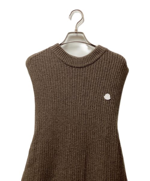 MONCLER（モンクレール）MONCLER (モンクレール) HYKE (ハイク) ワンピース モカ サイズ:Sの古着・服飾アイテム