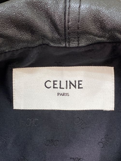 CELINE（セリーヌ）CELINE (セリーヌ) フードトラックジャケット ブラック サイズ:38の古着・服飾アイテム