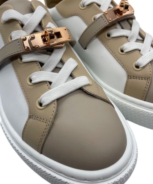 HERMES（エルメス）HERMES (エルメス) ケリー金具 スニーカー 《デイ》 マルチカラー サイズ:38の古着・服飾アイテム