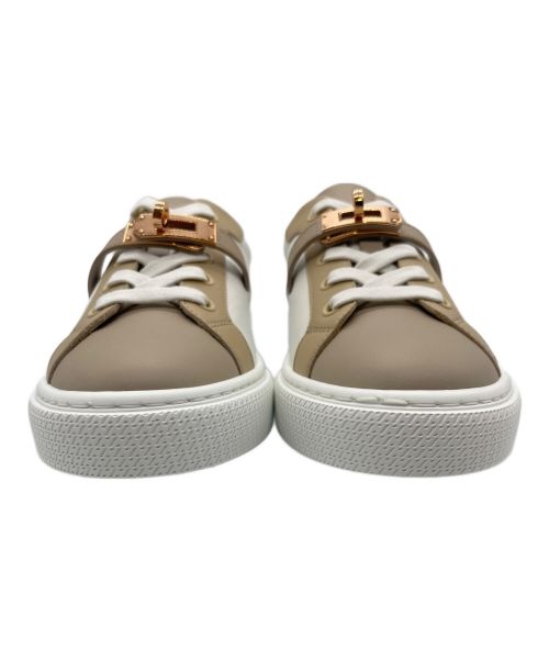 HERMES（エルメス）HERMES (エルメス) ケリー金具 スニーカー 《デイ》 マルチカラー サイズ:38の古着・服飾アイテム