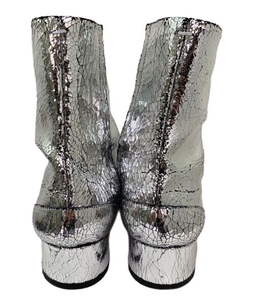 Maison Margiela（メゾンマルジェラ）Maison Margiela (メゾンマルジェラ) タビミラーブーツ シルバー サイズ:37の古着・服飾アイテム