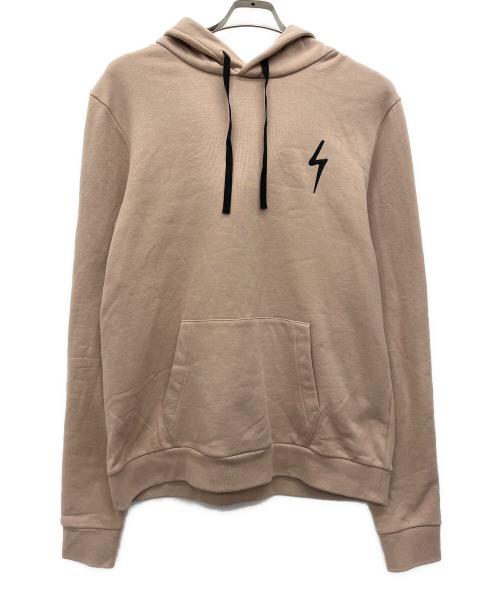 GIUSEPPE ZANOTTI（ジュゼッペザノッティ）GIUSEPPE ZANOTTI (ジュゼッペザノッティ) プルオーバーパーカー ピンク サイズ:Mの古着・服飾アイテム