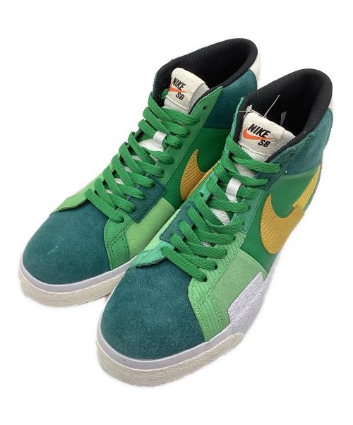 NIKE（ナイキ）NIKE (ナイキ) ZOOM　BLAZER　MID　PREMIUM　 グリーン サイズ:US10.5 未使用品の古着・服飾アイテム
