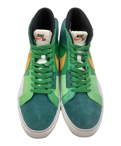 NIKE（ナイキ）NIKE (ナイキ) ZOOM　BLAZER　MID　PREMIUM　 グリーン サイズ:US10.5 未使用品の古着・服飾アイテム
