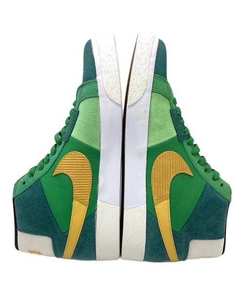 NIKE（ナイキ）NIKE (ナイキ) ZOOM　BLAZER　MID　PREMIUM　 グリーン サイズ:US10.5 未使用品の古着・服飾アイテム