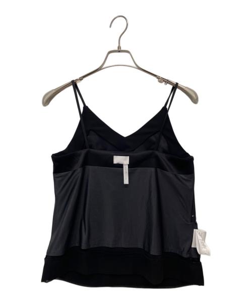 Col Pierrot（コルピエロ）Col Pierrot (コルピエロ) サテンキャミソール ブラック サイズ:Sの古着・服飾アイテム