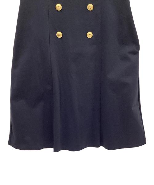 BLUE LABEL CRESTBRIDGE（ブルーレーベルクレストブリッジ）BLUE LABEL CRESTBRIDGE (ブルーレーベルクレストブリッジ) ジャンパースカートセットアップ イエロー サイズ:36 未使用品の古着・服飾アイテム