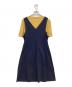 BLUE LABEL CRESTBRIDGE (ブルーレーベルクレストブリッジ) ジャンパースカートセットアップ イエロー サイズ:36 未使用品：5000円