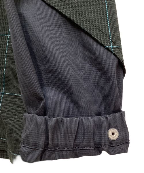 sacai（サカイ）sacai (サカイ) CHECKED PANELLED JACKET（チェックドパネルドジャケット） マルチカラー サイズ:2の古着・服飾アイテム