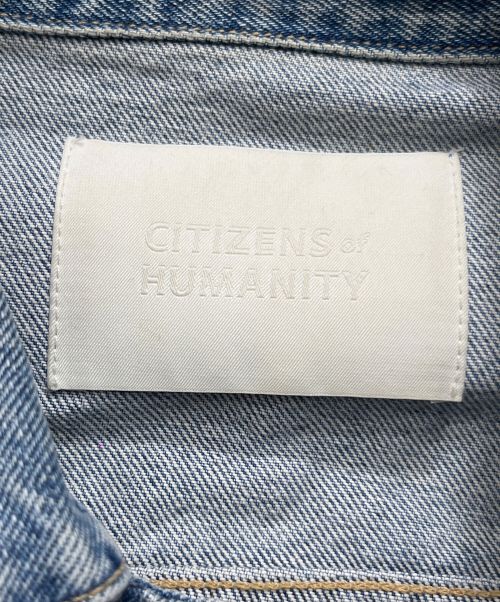 Citizens of humanity（シチズンズオブヒューマニティ）Citizens of humanity (シチズンズオブヒューマニティ) DENIM ジャケット インディゴ サイズ:Sの古着・服飾アイテム