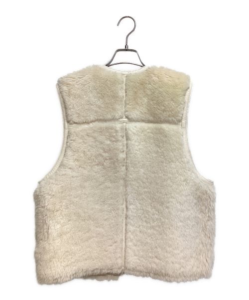 OUR LEGACY（アワーレガシー）OUR LEGACY (アワーレガシー) REVERSIBLE SHEARLING VEST（リバーシブルシアリングベスト） ベージュ サイズ:48の古着・服飾アイテム