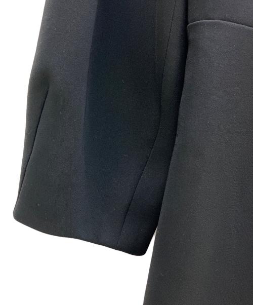 自由区（ジユウク）自由区 (ジユウク) トリアセダブルクロス ワンピース ブラック サイズ:36の古着・服飾アイテム
