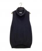 CINOH×AP STUDIOチノ×エーピーストゥディオ）の古着「コットンタートルベスト」｜ブラック