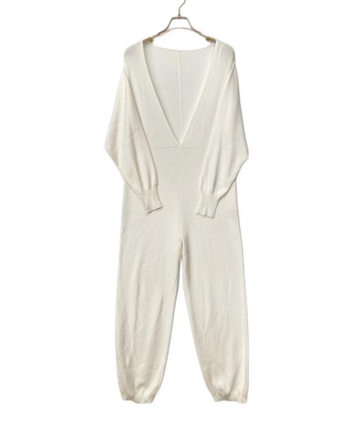 yo BIOTOP Lingerie（ヨー ビオトープ ランジェリー）yo BIOTOP Lingerie (ヨー ビオトープ ランジェリー) オールインワン ホワイト サイズ:表記無しの古着・服飾アイテム