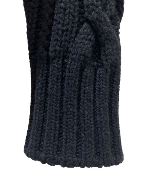 sacai（サカイ）sacai (サカイ) Mix Wool Knit Pullover ブラック サイズ:2の古着・服飾アイテム