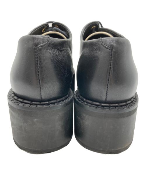 CLERGERIE（クレジュリー）CLERGERIE (クレジュリー) BREEダービーシューズ ブラック×アイボリー サイズ:23の古着・服飾アイテム