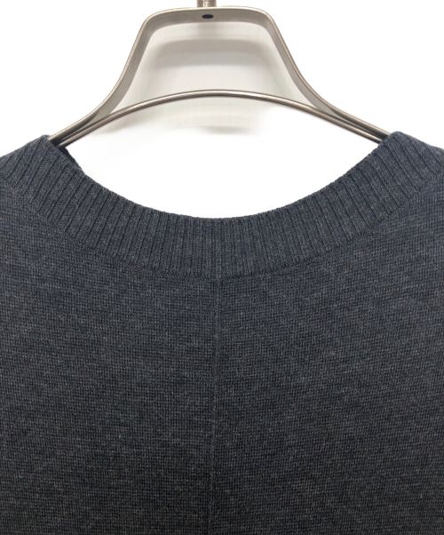 theory luxe（セオリーリュクス）theory luxe (セオリーリュクス) ニットワンピース グレー サイズ:38の古着・服飾アイテム