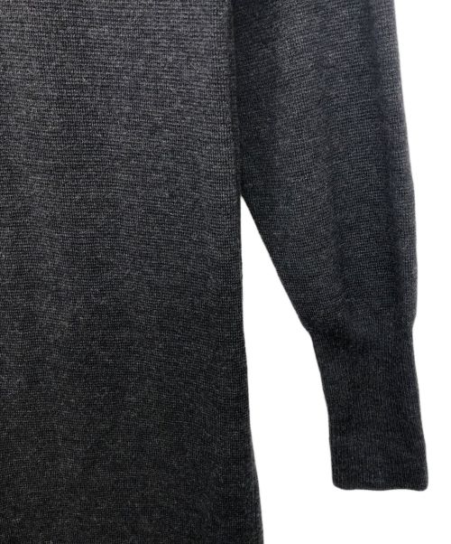 theory luxe（セオリーリュクス）theory luxe (セオリーリュクス) ニットワンピース グレー サイズ:38の古着・服飾アイテム