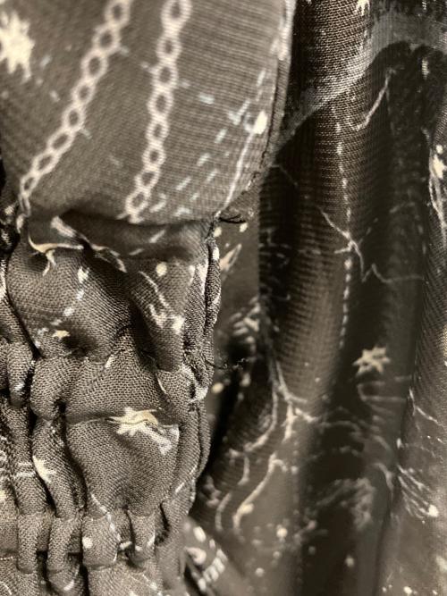 JILL BY JILLSTUART（ジル バイ ジルスチュアート）JILL BY JILLSTUART (ジル バイ ジルスチュアート) ホロスコーププリントワンピース ブラック サイズ:SIZE Freeの古着・服飾アイテム